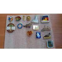 Значки медицинские цанга 15шт