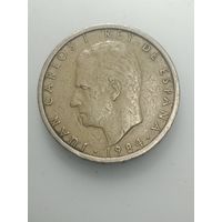 Испания 100 песет 1984 года .