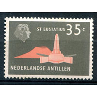 Нидерландские Антильские острова - 1958/59г. - ландшафты, архитектура, 35 с - 1 марка - MNH [Mi 79]. #3-WB-93-A-1