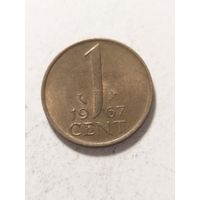 Нидерланды 1 цент 1967