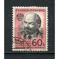 Чехословацкая Социалистическая Республика - 1962 - Ленин 60H - [Mi.1367] - 1 марка. Гашеная с оригинальным клеем.  (Лот 73HB)-T4P51