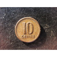 Литва. 10 центов. 1991. С 20 копеек. Распродажа коллекции. Смотрите другие лоты.