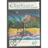 Остров Рождества. Рождество. 1993г. Mi#388.