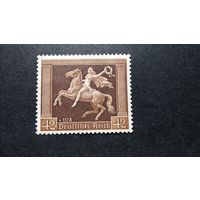 Германия\566с\  РЕЙХ 1938 скачки Коричневая лента, MH