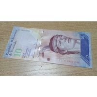 10 боливаров 3 сентября 2009 года Венесуэлы **1236