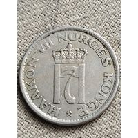 Распродажа - 50 оре 1957г.,Норвегия,Король Хокон VII (1906 - 1957)