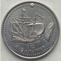Португалия 200 эскудо 1996 г. Путешествие на Тайвань в 1582 году