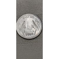 Индия 1 рупе 2000