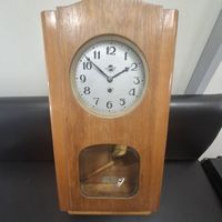Часы Настенные ОЧЗ 1954 год СССР. Исправны, ключ. 35х60х10