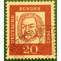 ФРГ 1961. Иоганн Себастьян Бах