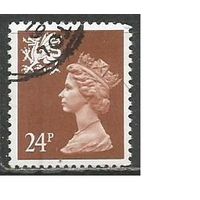 Британия(Уэльс). Королева Елизавета II. 1991г. Mi#57.