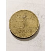 Венгрия 5 форинт 1994