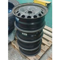 Диски колёсные штампованные оригинал от Шкода Октавия R16, 5x112 к Skoda Octavia 16005А4 6.5j x 16HZ 5x112 57.1 ET46 2019 года В наличии 4 шт.