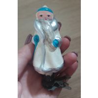 Елочные игрушки, стекло, дед мороз