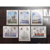 Корея. 1987 год. Флот. Парусники (901)