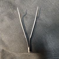 Пинцет  медицинский ,  13 см