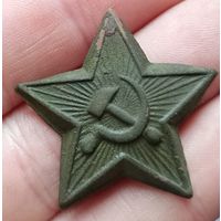 Кокарда звезда ркка отличное состояние