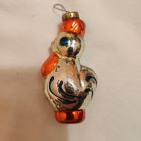 Ёлочная игрушка Петушок СССР 0039