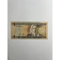 Литва. 1 лит. 1994 год. ААВ9634493
