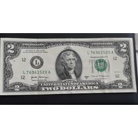 2 доллара 2017А США