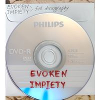 DVD MP3 EVOKEN, IMPIETY  полная дискография (Black metal, Blackened death, Doom death metal, Funeral doom) - 1 DVD