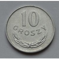 Польша, 10 грошей 1977 г.