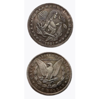 Сувенирная монета 1 доллар 1921 Богиня Исида