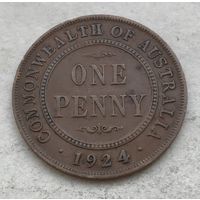 Австралия 1 пенни 1924 Георг V