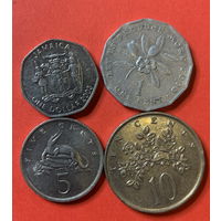 Ямайка 4 монеты