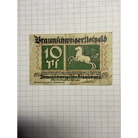 Нотгельд 10 пфеннигов 1921 год. -2112