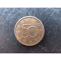 Швеция. 50 эре. 1992. С 20 копеек. Распродажа коллекции. Смотрите другие лоты.