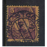 Швеция 1910 Густав V Стандарт Концовка #63