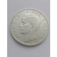 5 марок 1902 г. Бавария. Серебро
