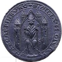 РАСПРОДАЖА!!! - ГЕРМАНИЯ АШАФФЕНБУРГ 10 пфенигов 1917 год
