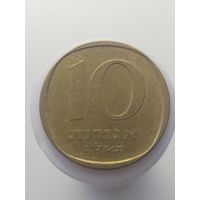 10 агорот Израиль 1976 год  лот 43