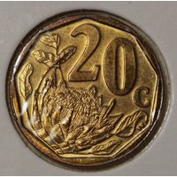 Южная Африка (ЮАР) 20 центов 2008 год