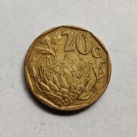 ЮАР 20 центов  1995 г.