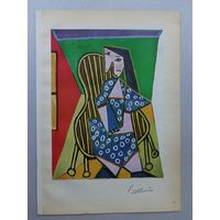 Литография Пабло Пикассо Pablo Picasso 1946г.