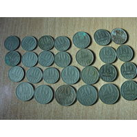 Сборный лот монет СССР 1961-1991