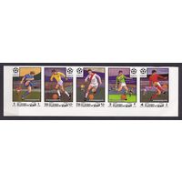 1970 Фуджейра 1463b-1467bstrip Чемпионат мира по футболу FIFA в Мексике 13,00 евро