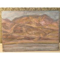 Степанов Алексей Матвеевич (1923 – 1989) Народный художник КазССР Горы вечером