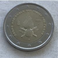 Италия 2 евро 2020 - Национальный корпус пожарных
