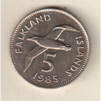 Фолклендские острова 5 пенс 1982
