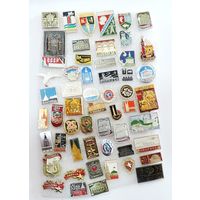 Значки городов СССР - 54 шт.