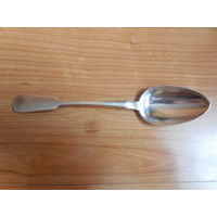 Старинная серебряная ложка. 84 проба.