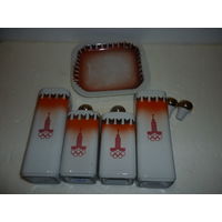 Набор Для Специй Олимпиада Фарфор МФЗ СССР