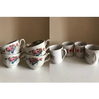 Наборы винтажных чашек Добрушский ФЗ