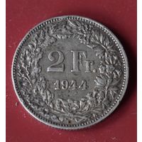 Швейцария 2 франка 1944