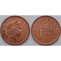 1 пенни 1998г Великобритания XF