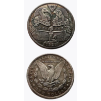 Сувенирная монета 1 доллар 1921 Боги Египта Гор против Тота